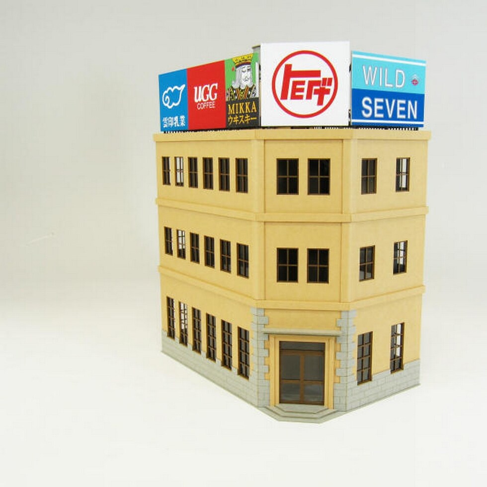 さんけい 情景 S=1/87・80 ビル-2 (MK05-42)