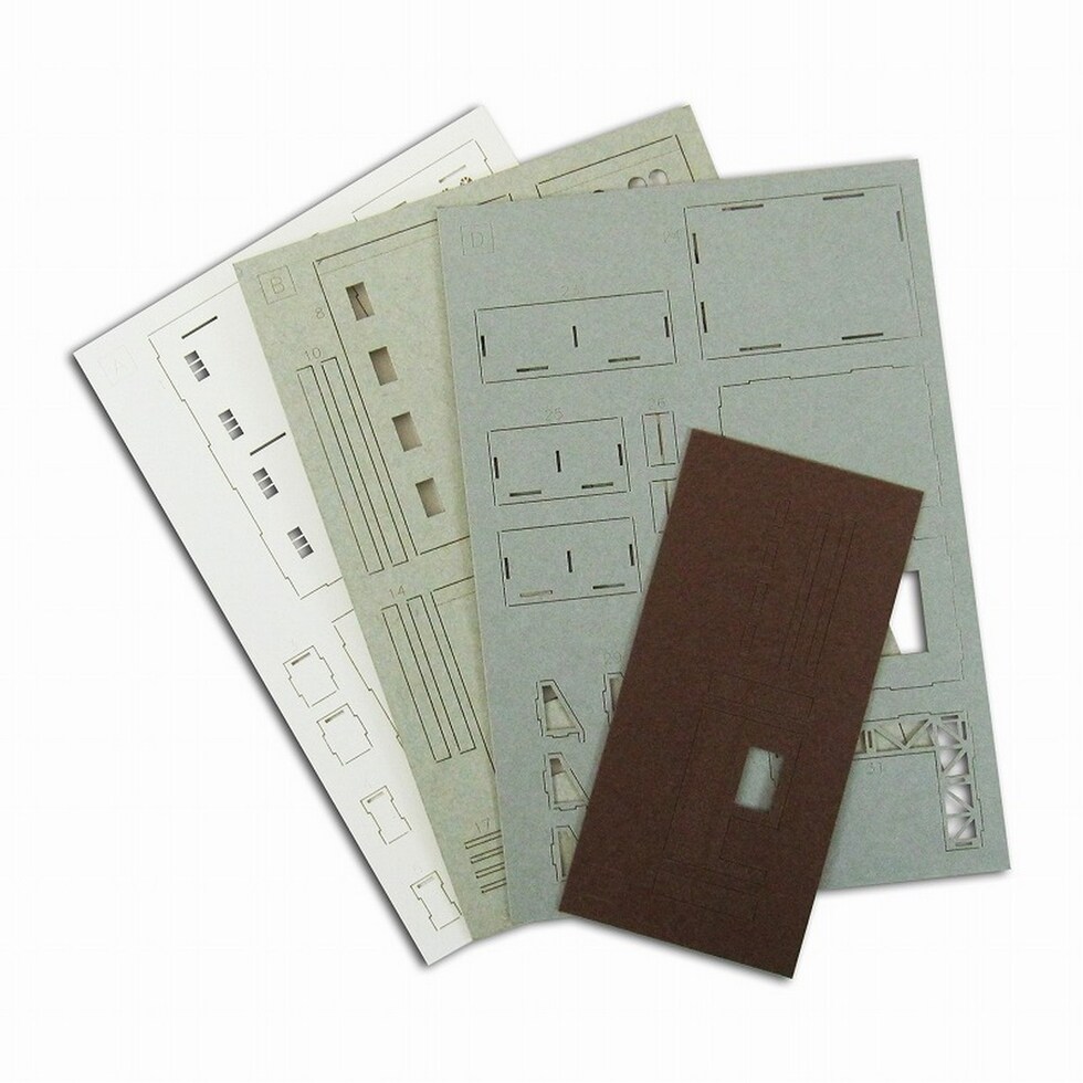 さんけい みにちゅあーと・プチ S=1/220 ビル-1 (MP01-94)