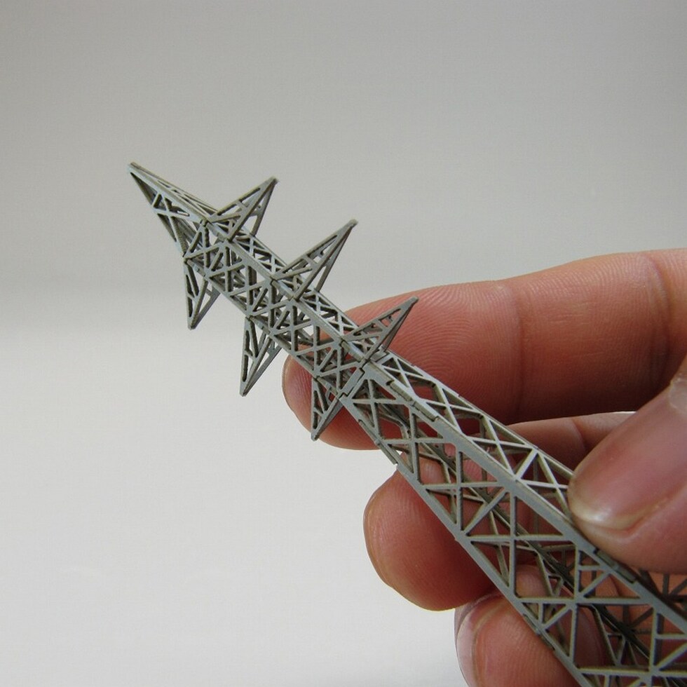 さんけい みにちゅあーと・プチ S=1/220 鉄塔 (MP01-95)