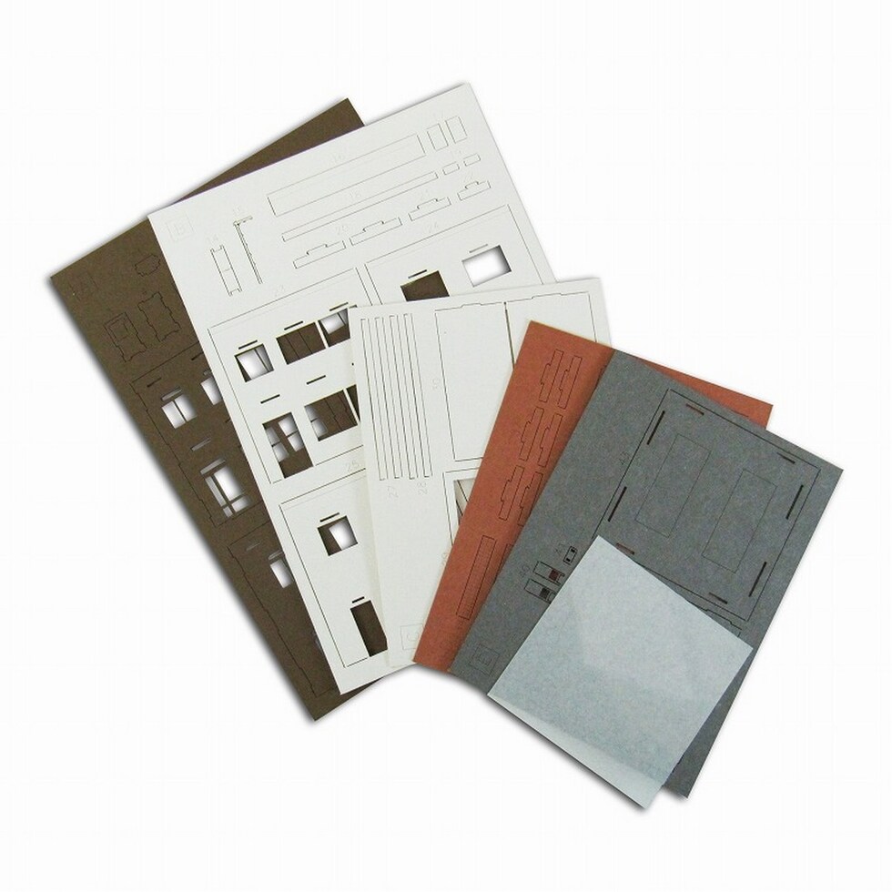 さんけい なつかしのジオラマ S=1/150 中華料理屋 (MP03-71)