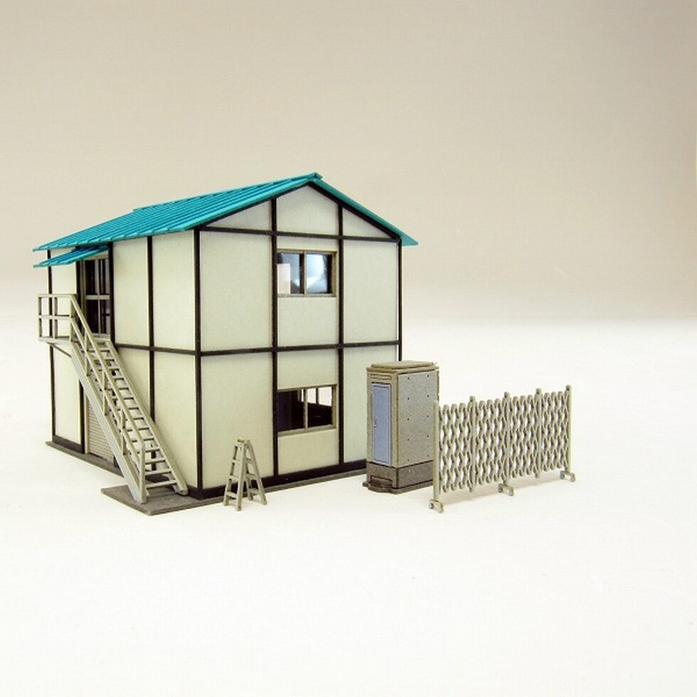さんけい なつかしのジオラマ S=1/150 プレハブ小屋A (MP03-72)