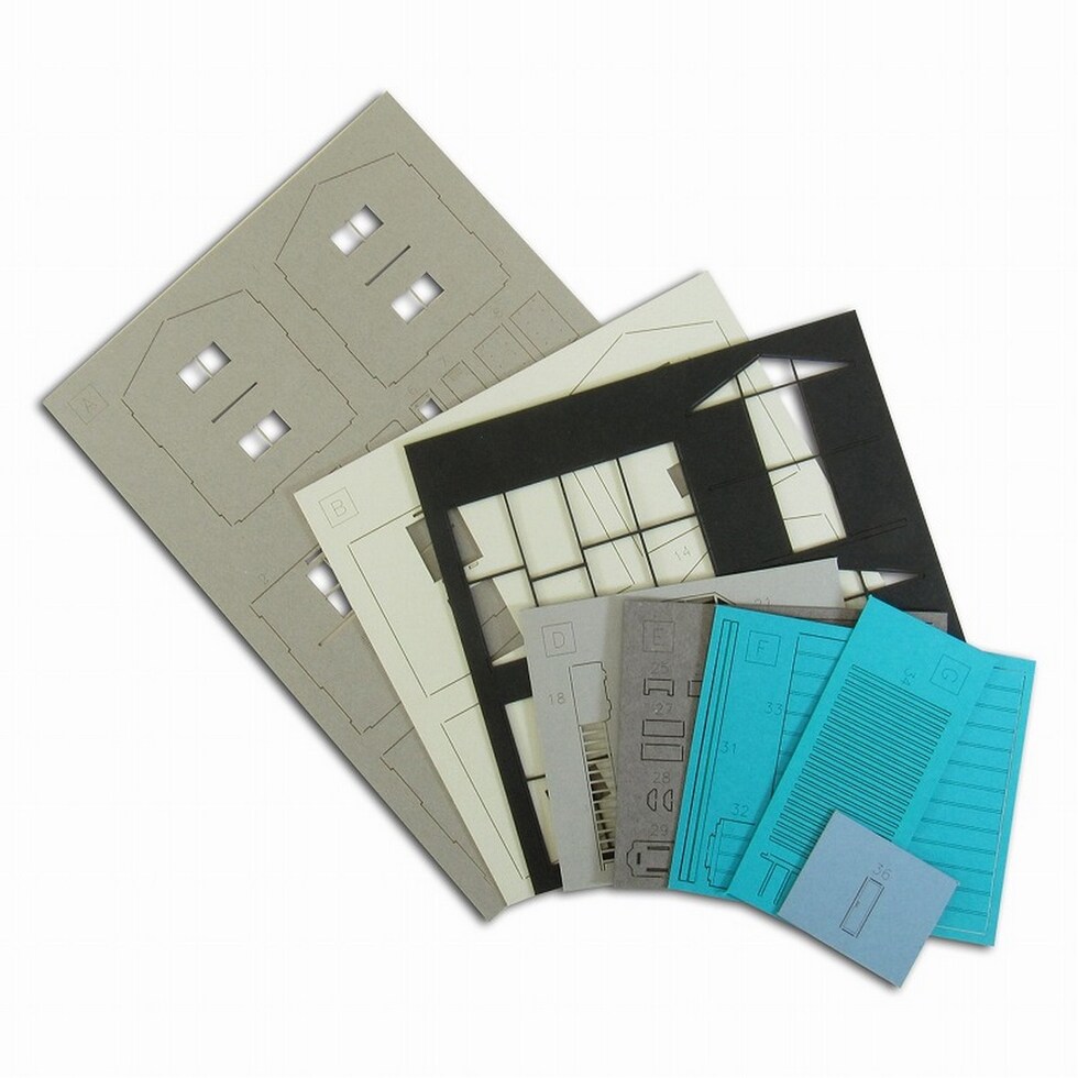 さんけい なつかしのジオラマ S=1/150 プレハブ小屋A (MP03-72)