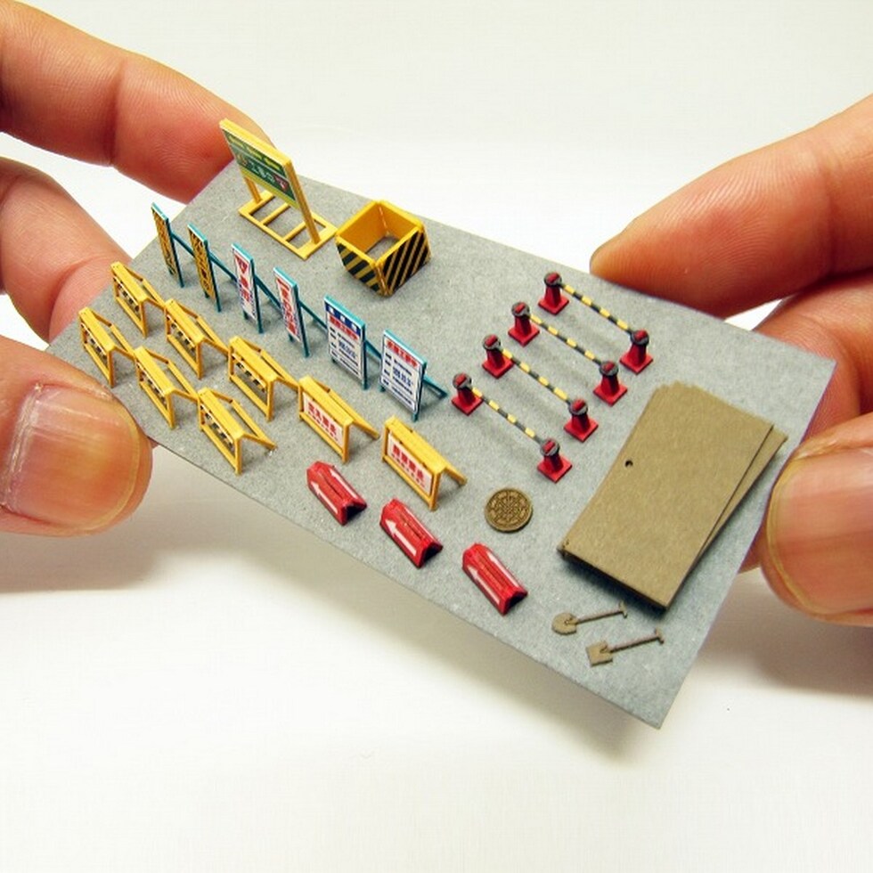 さんけい ジオラマ オプション S=1/150 工事現場小物 (MP04-67)