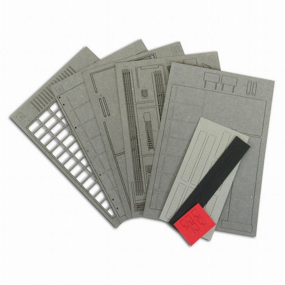 さんけい なつかしのジオラマ S=1/150 駐車場A (MP03-75)