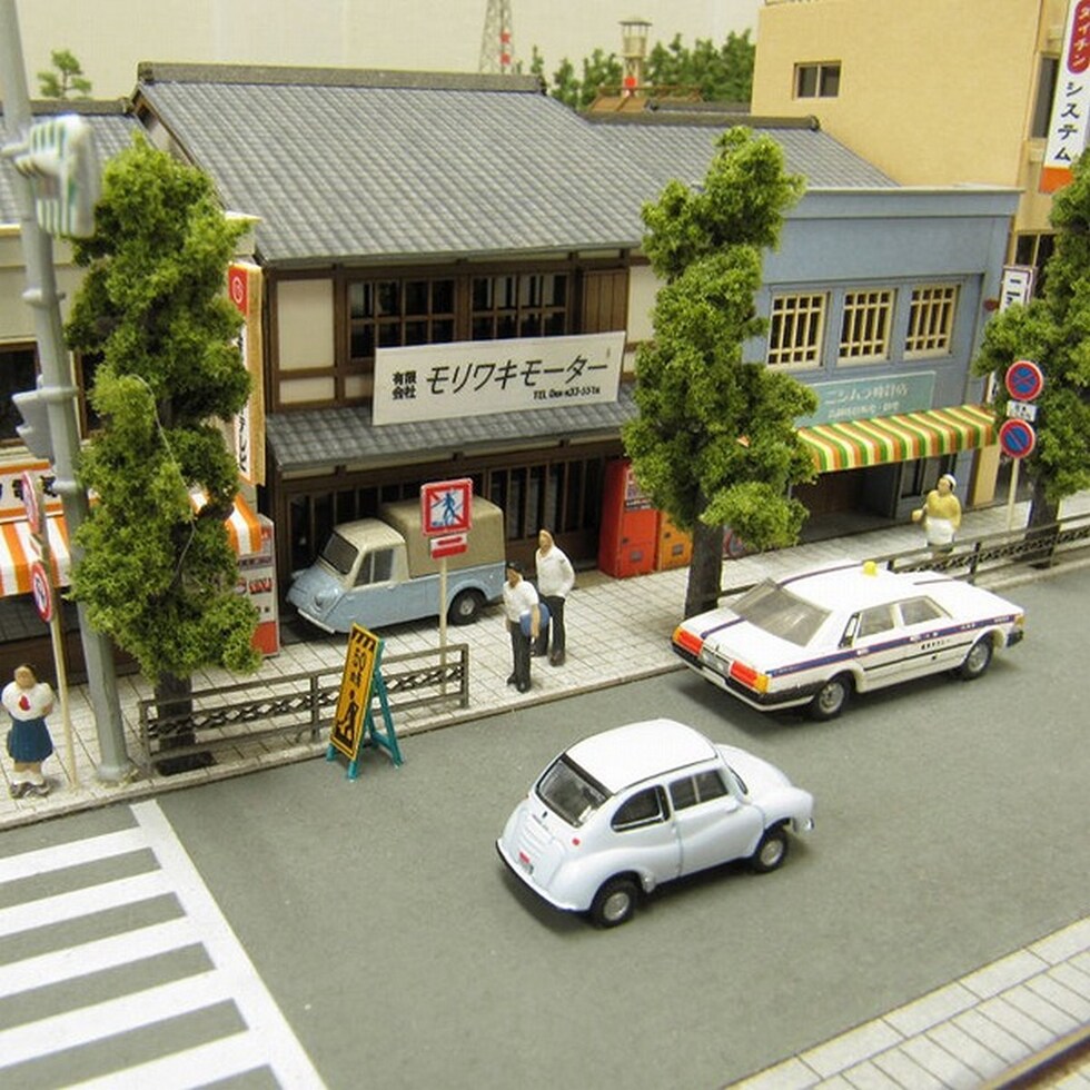 さんけい ジオラマ オプション S=1/150 道路標識A (MP04-68)