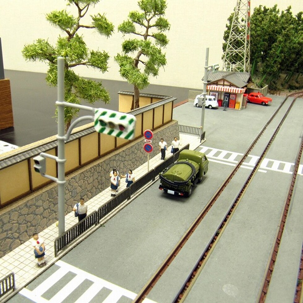 さんけい ジオラマ オプション S=1/150 道路標識A (MP04-68)