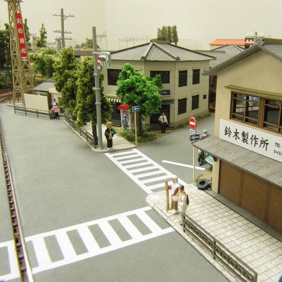 さんけい ジオラマ オプション S=1/150 道路標識A (MP04-68)