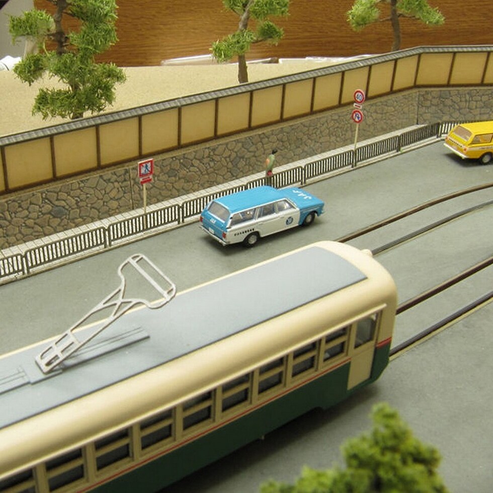 さんけい ジオラマ オプション S=1/150 道路フェンスA (MP04-69)