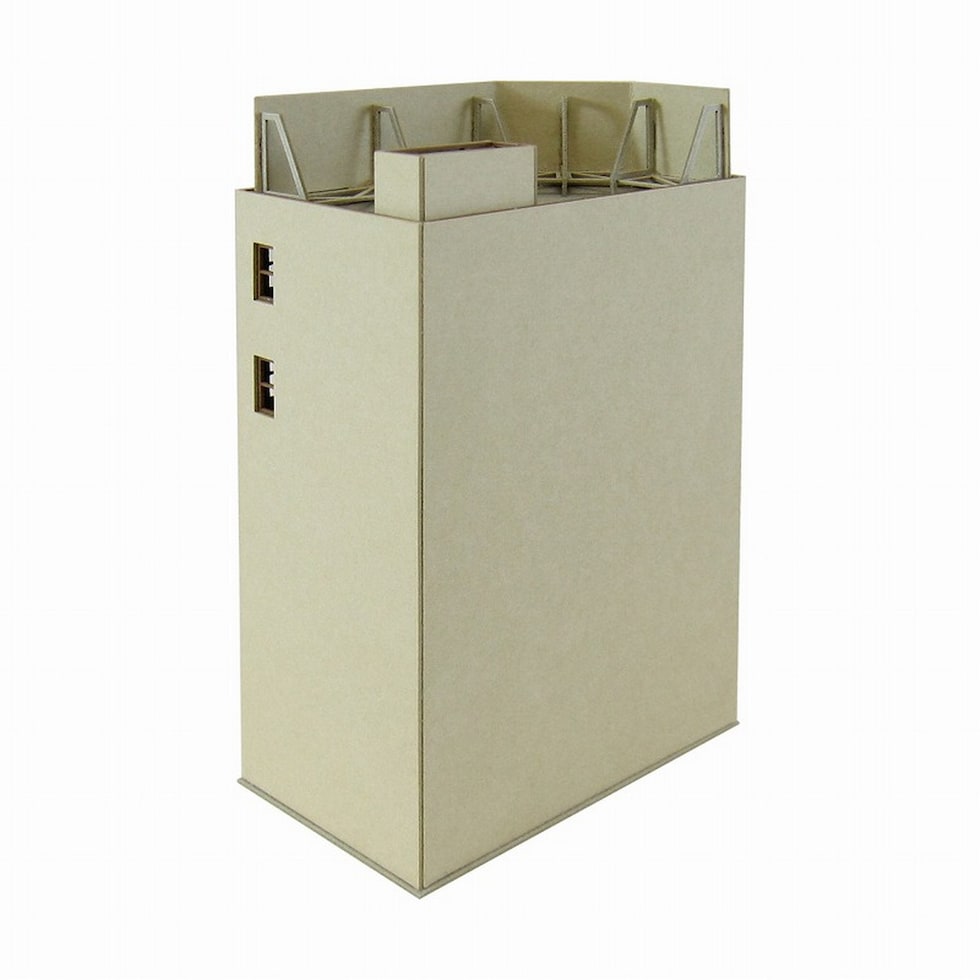 さんけい みにちゅあーと・プチ S=1/220 ビル-2 (MP01-96)