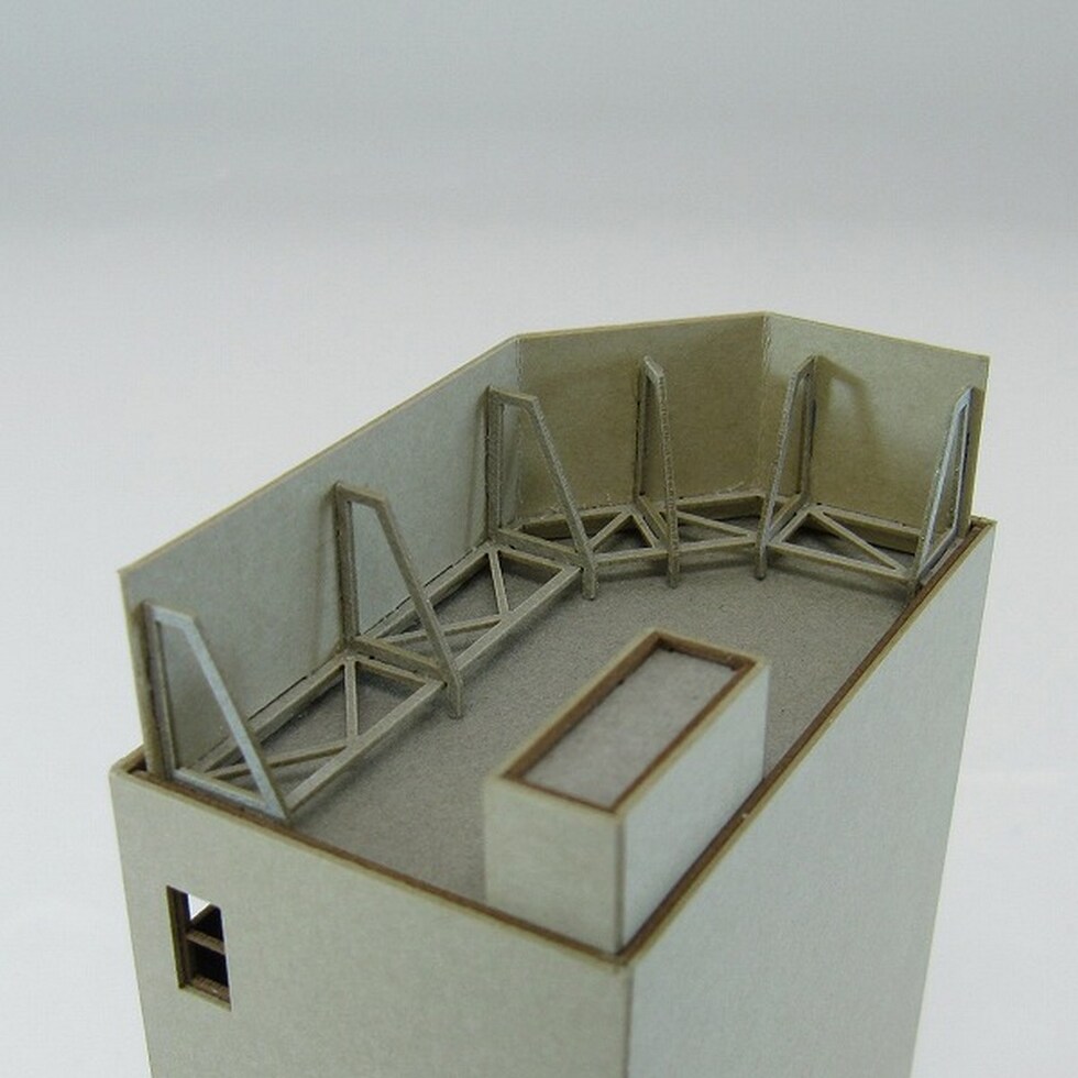 さんけい みにちゅあーと・プチ S=1/220 ビル-2 (MP01-96)