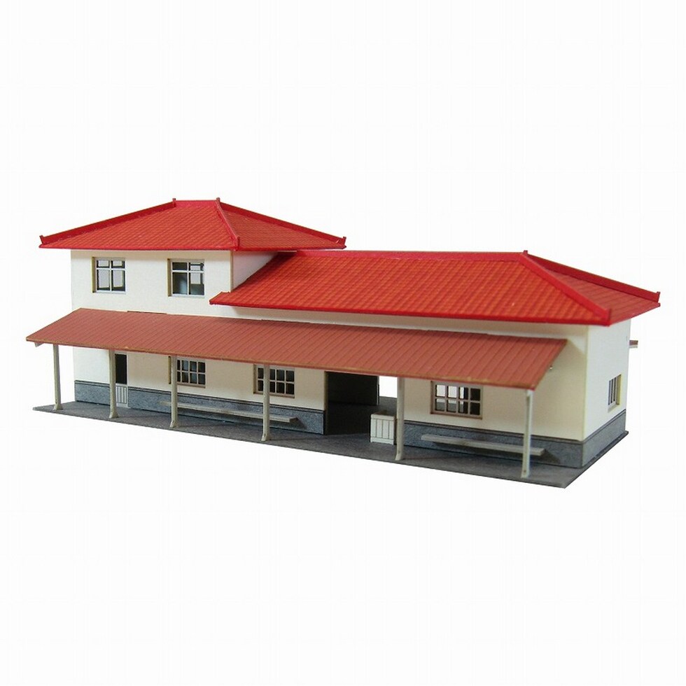 さんけい みにちゅあーと・プチ S=1/220 駅舎-3 (MP01-97)