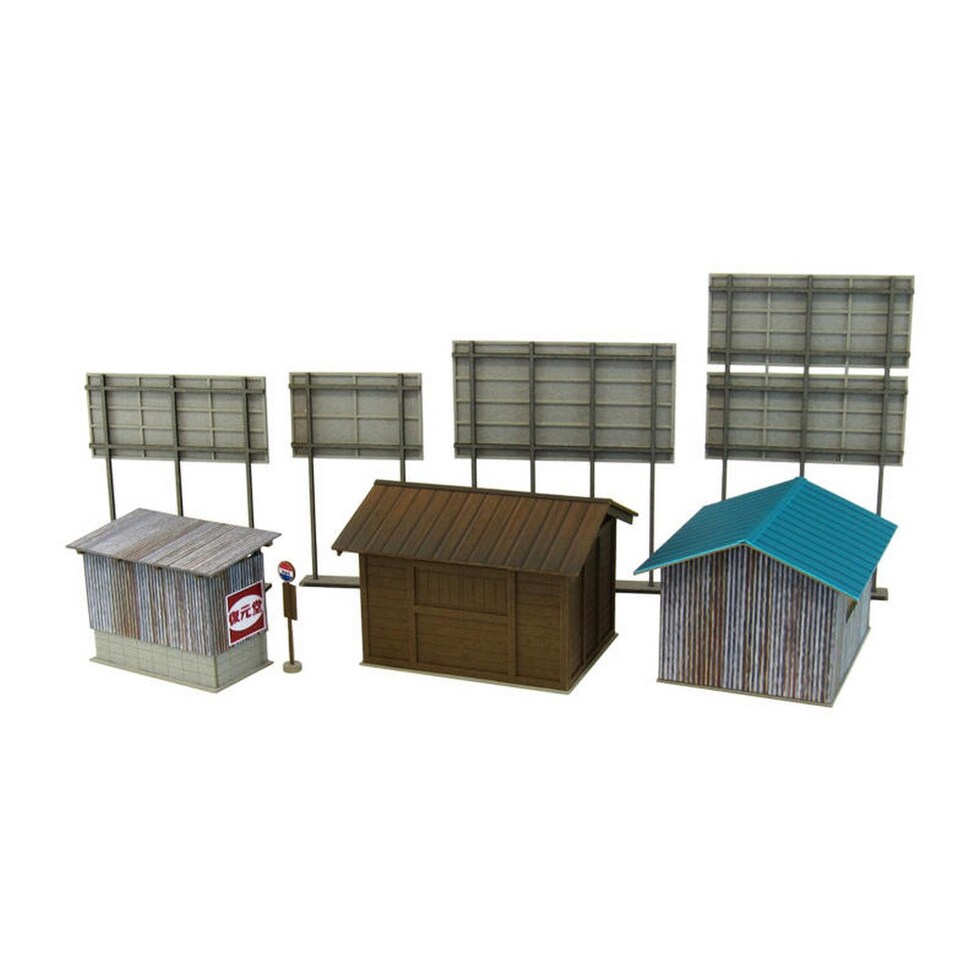 さんけい 情景 S=1/87・80 田舎風景 (MK05-43)