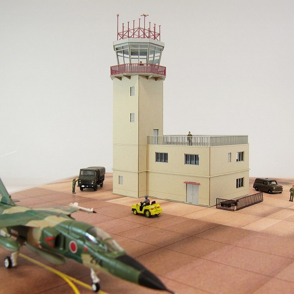 さんけい みにちゅあーとキット 管制塔type-A (MK08-01)