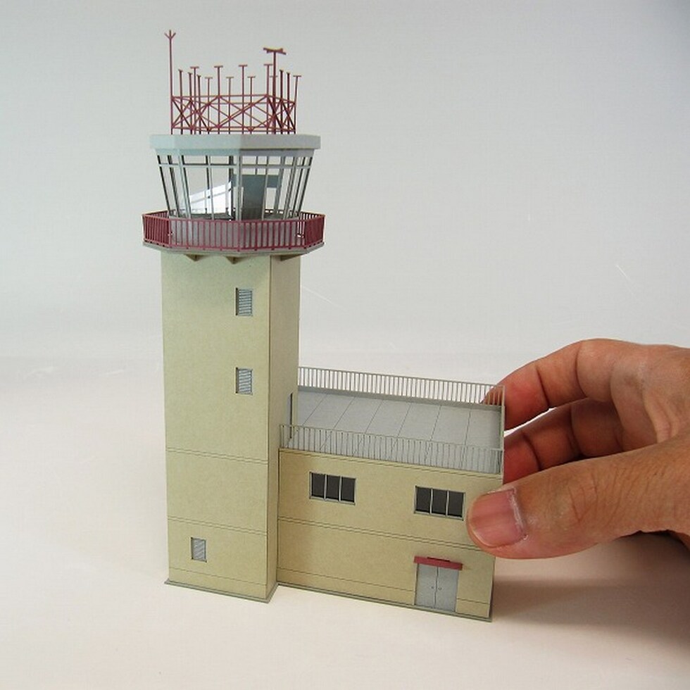 さんけい みにちゅあーとキット 管制塔type-A (MK08-01)
