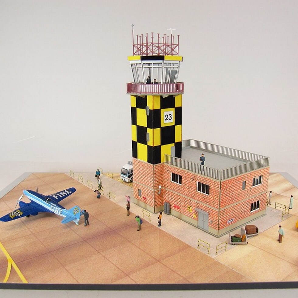 さんけい みにちゅあーとキット 管制塔type-A (MK08-01)