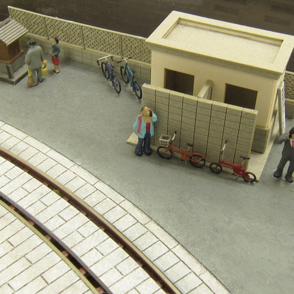 さんけい ジオラマ オプション S=1/150 自転車B (MP04-71)