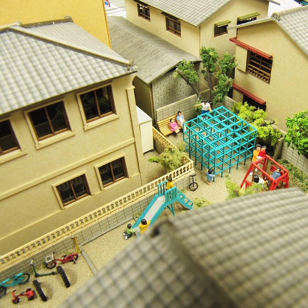 さんけい ジオラマ オプション S=1/150 自転車B (MP04-71)