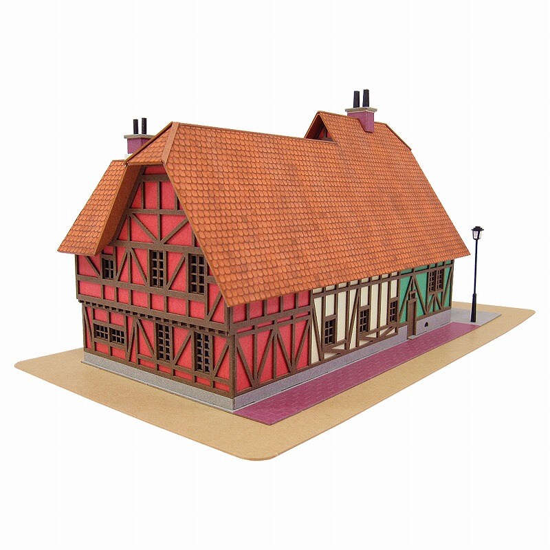 さんけい ジブリ シリーズ S=1/150 ハッター帽子店 (MK07-03)