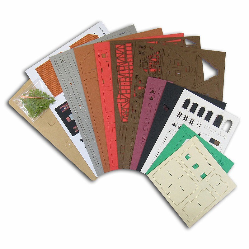 さんけい ジブリ シリーズ S=1/150 ハッター帽子店 (MK07-03)