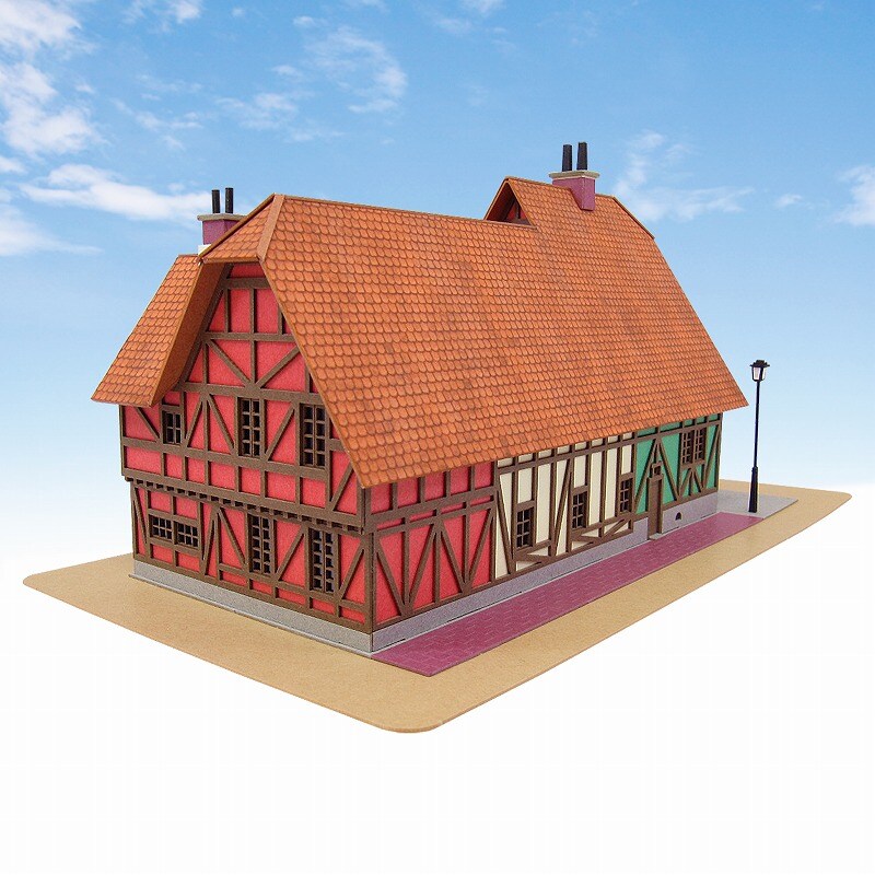 さんけい ジブリ シリーズ S=1/150 ハッター帽子店 (MK07-03)