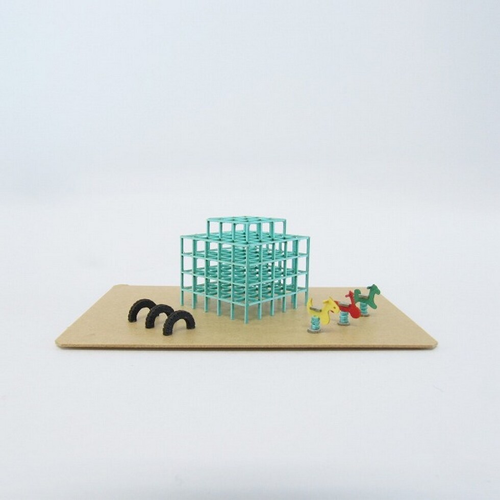 さんけい ジオラマ オプション S=1/150 遊具C (MP04-75)