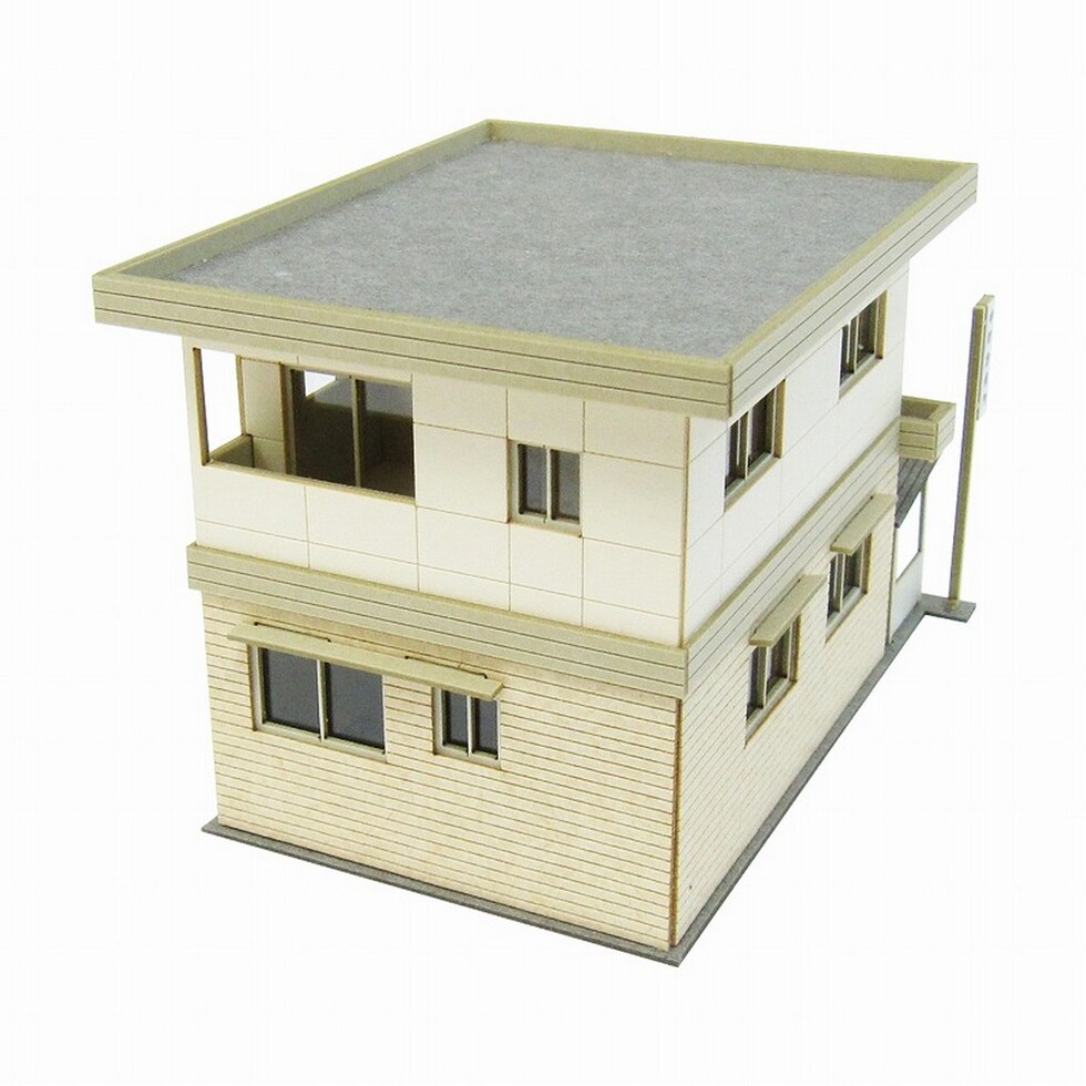 さんけい なつかしのジオラマ S=1/150 診療所 (MP03-79)