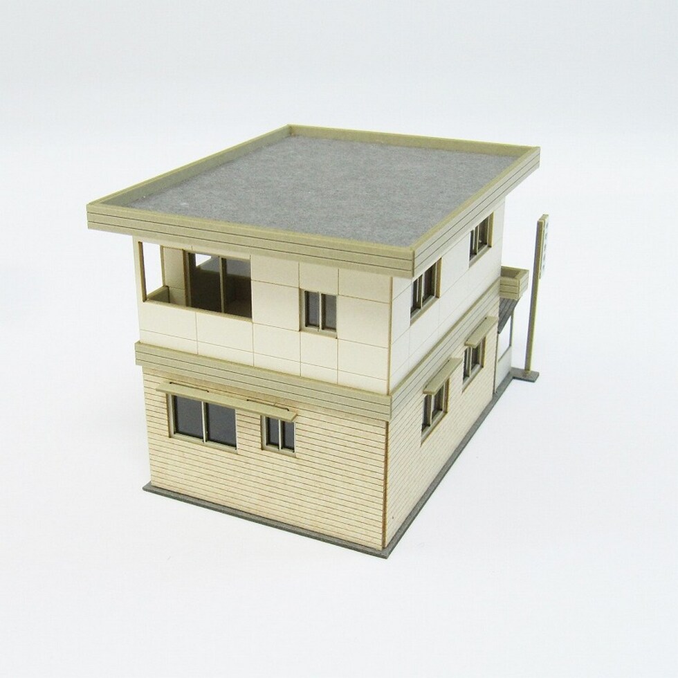 さんけい なつかしのジオラマ S=1/150 診療所 (MP03-79)