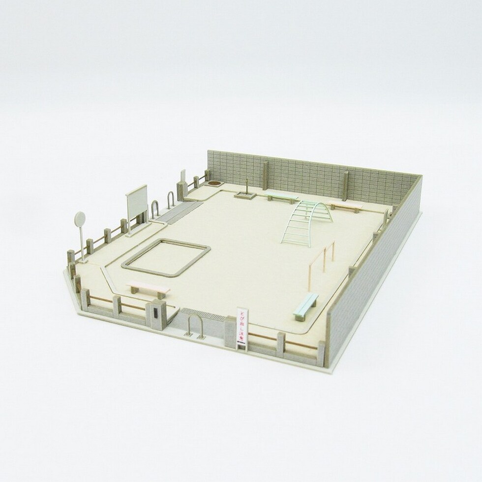 さんけい なつかしのジオラマ S=1/150 小さな公園 (MP03-80)