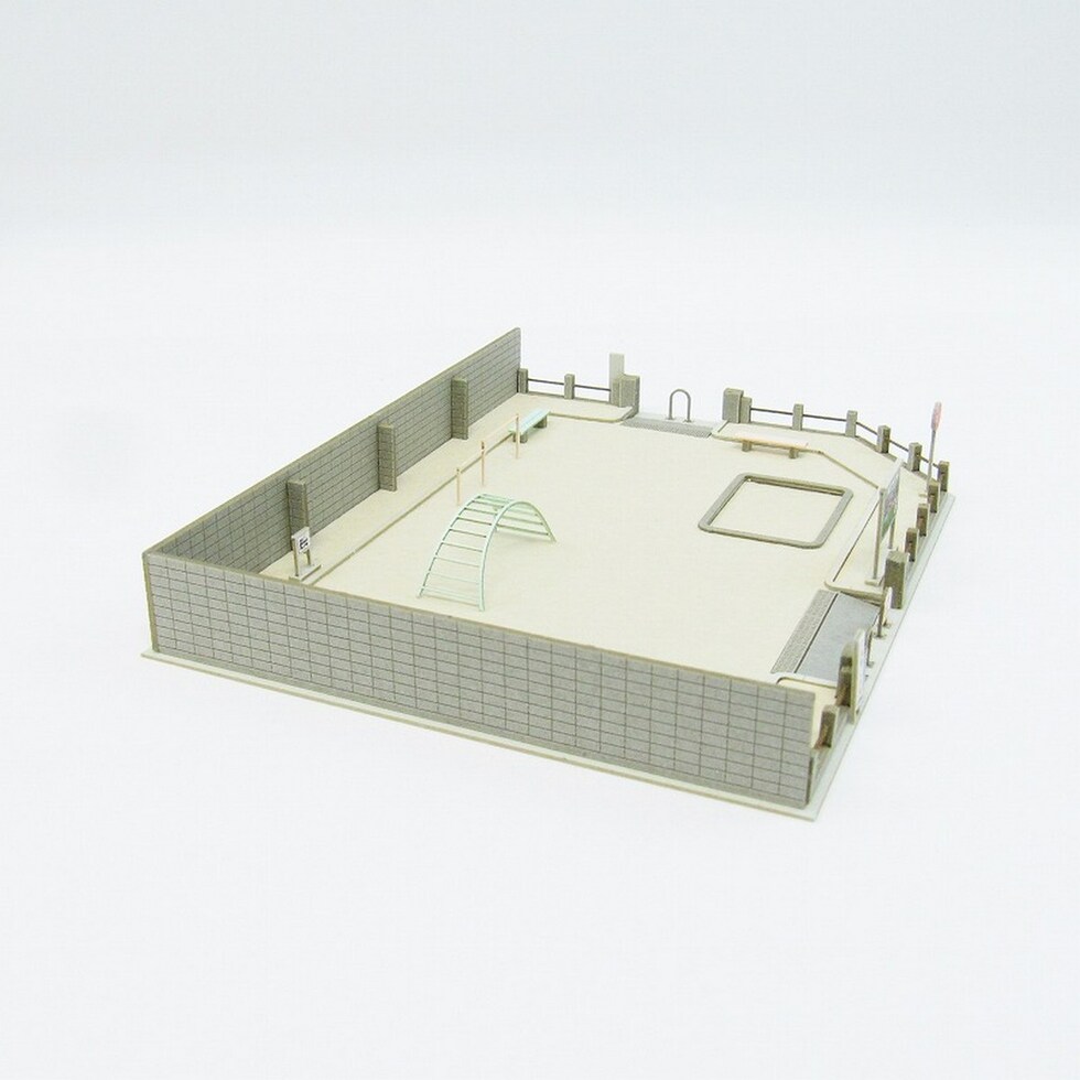 さんけい なつかしのジオラマ S=1/150 小さな公園 (MP03-80)