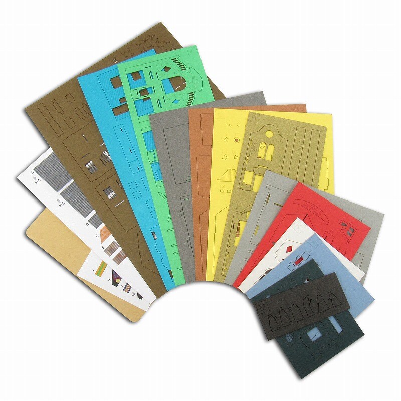 さんけい ジブリ シリーズ S=1/150 不思議の町-1 (MK07-04)