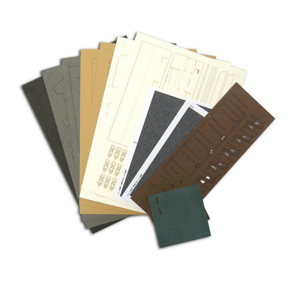 さんけい 情景 S=1/87・80 倉庫-1 (MK05-46)