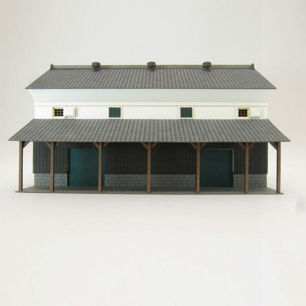 さんけい 情景 S=1/87・80 倉庫-1 (MK05-46)