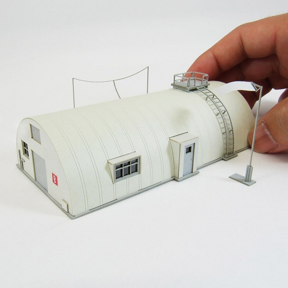 さんけい みにちゅあーとキット 汎用雑務棟 (MK08-03)