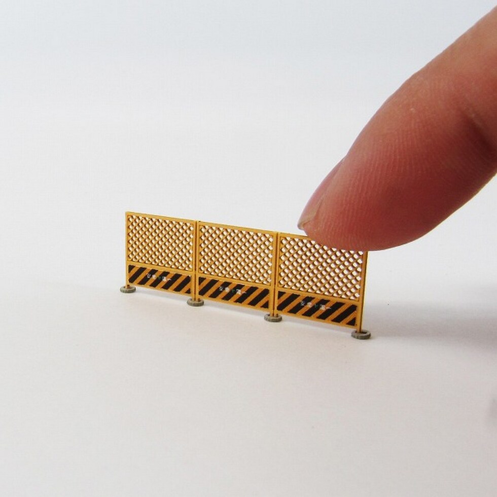 さんけい ジオラマ オプション S=1/150 工事用フェンスB (MP04-77)