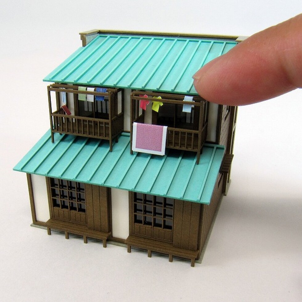 さんけい なつかしのジオラマ S=1/150 商店F (MP03-83)