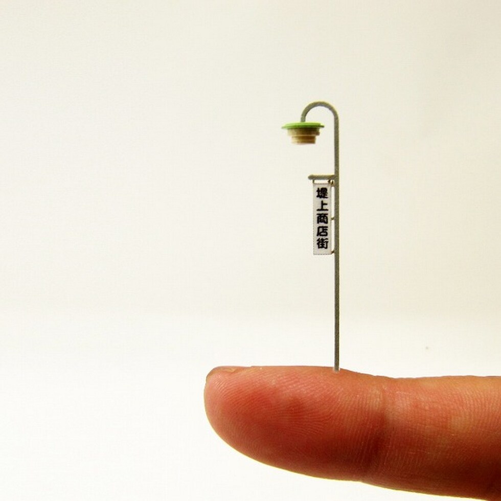 さんけい ジオラマ オプション S=1/150 街灯A (MP04-78)