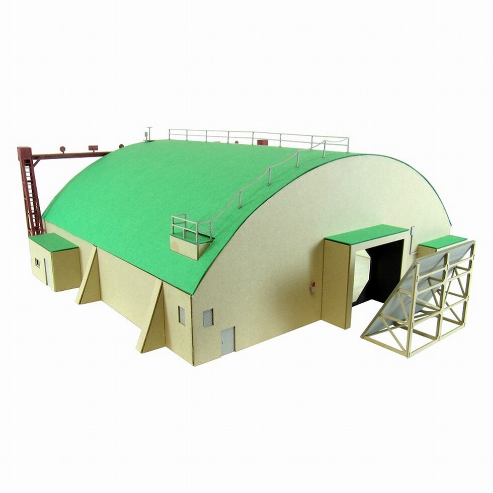 さんけい みにちゅあーとキット アラート格納庫 (MK08-04)