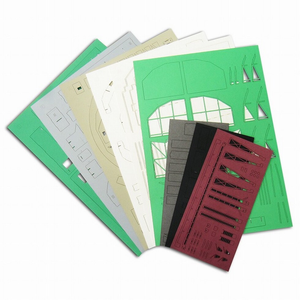 さんけい みにちゅあーとキット アラート格納庫 (MK08-04)