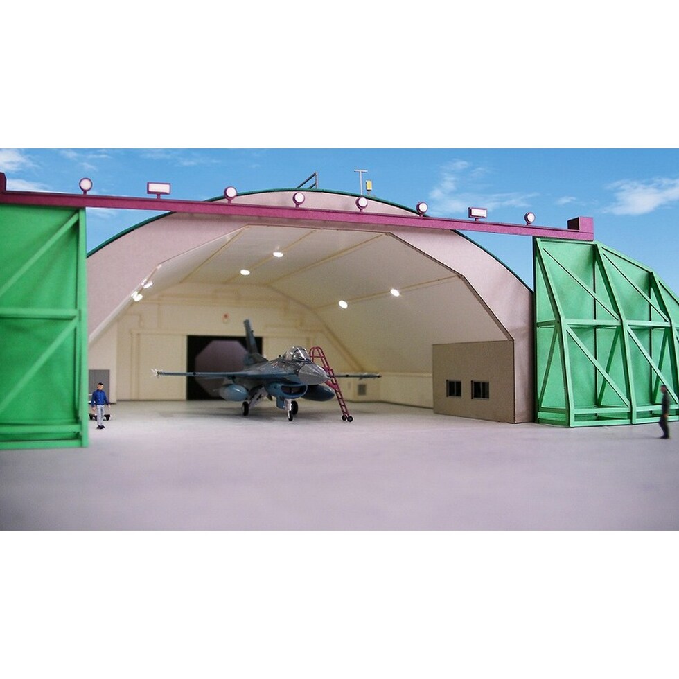 さんけい みにちゅあーとキット アラート格納庫 (MK08-04)