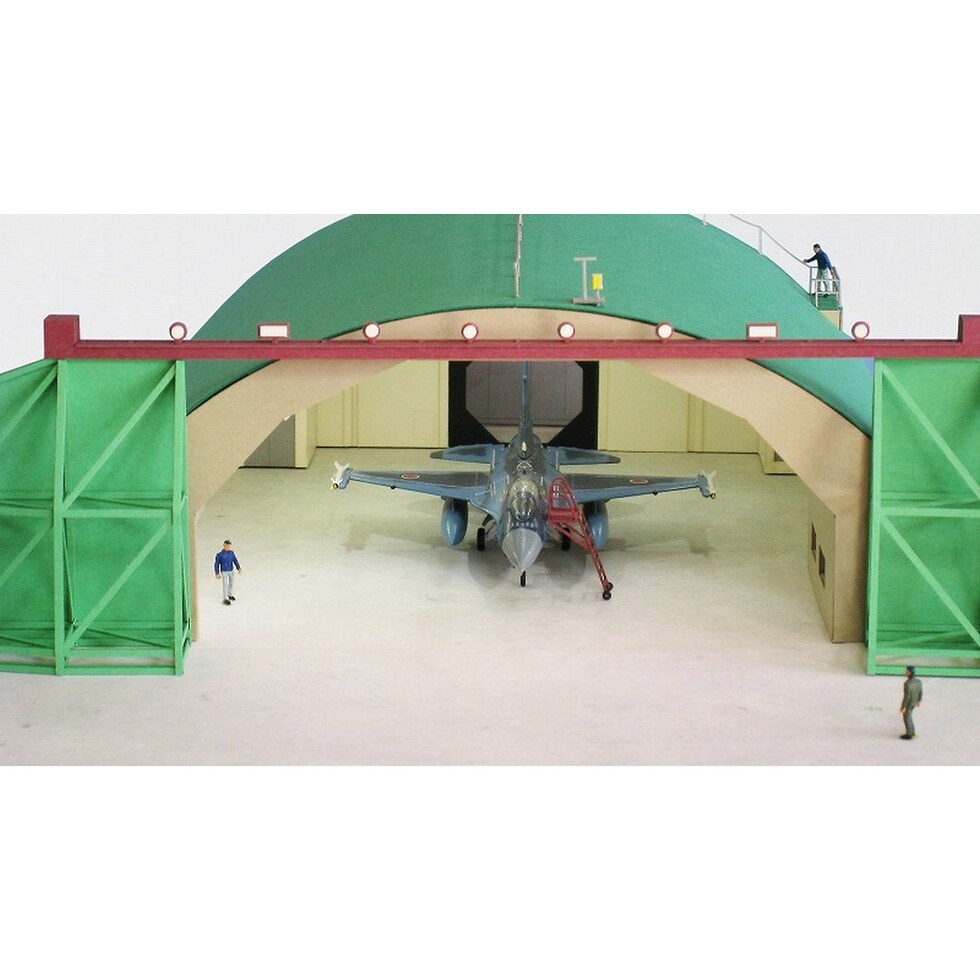 さんけい みにちゅあーとキット アラート格納庫 (MK08-04)