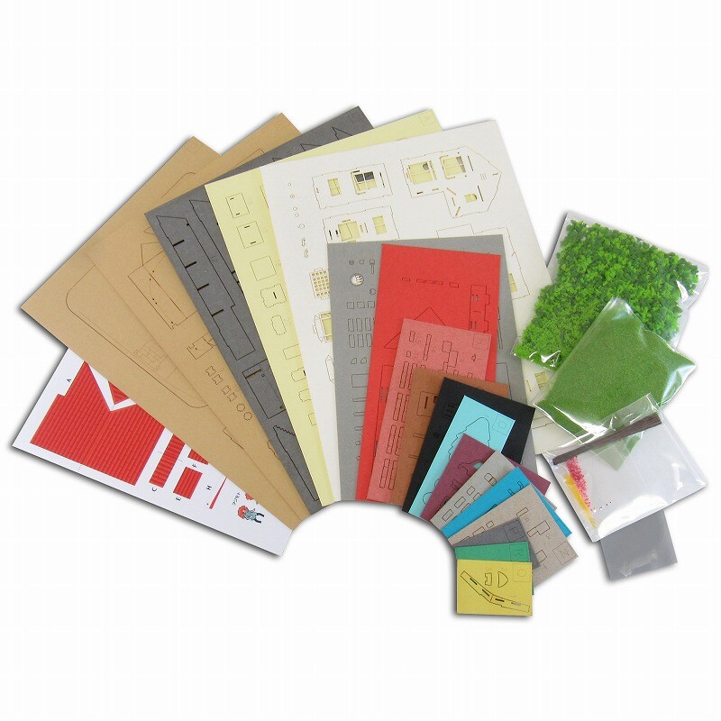 さんけい ジブリ シリーズ S=1/150 宗介とポニョの家 (MK07-08)