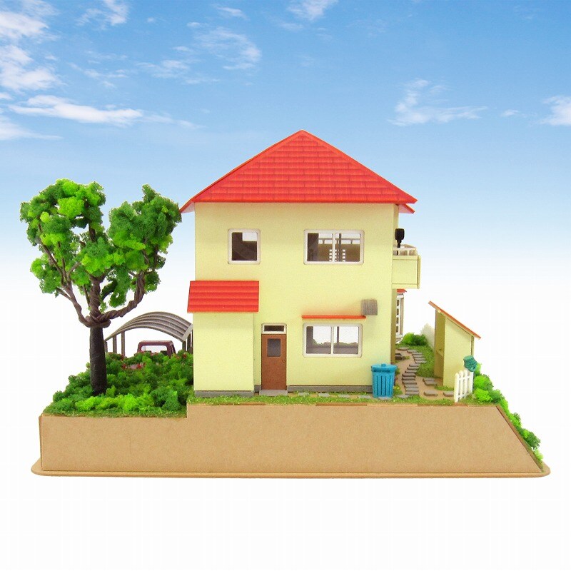 さんけい ジブリ シリーズ S=1/150 宗介とポニョの家 (MK07-08)