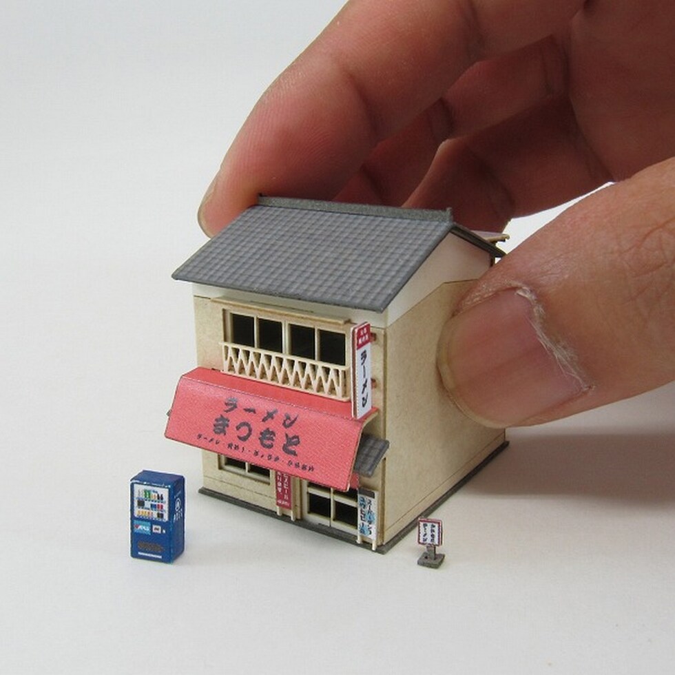 さんけい みにちゅあーと・プチ S=1/220 ラーメン屋 (MP01-115)