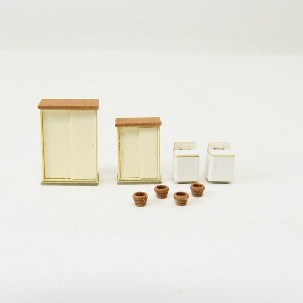 さんけい ジオラマ オプション S=1/150 民家小物B (MP04-81)