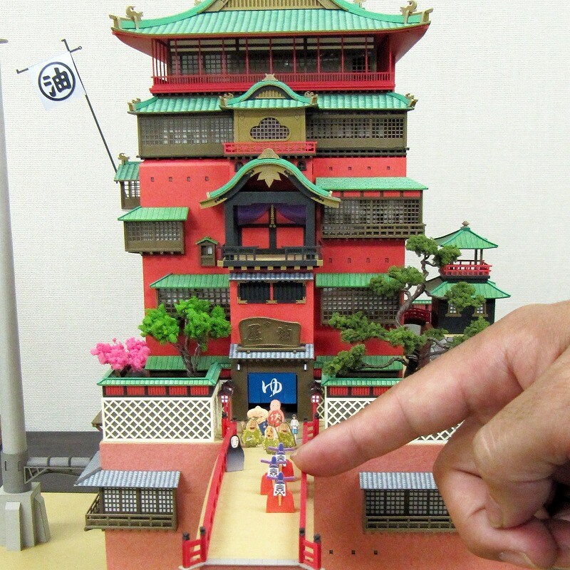 さんけい ジブリ シリーズ S=1/150 油屋 (MK07-10)