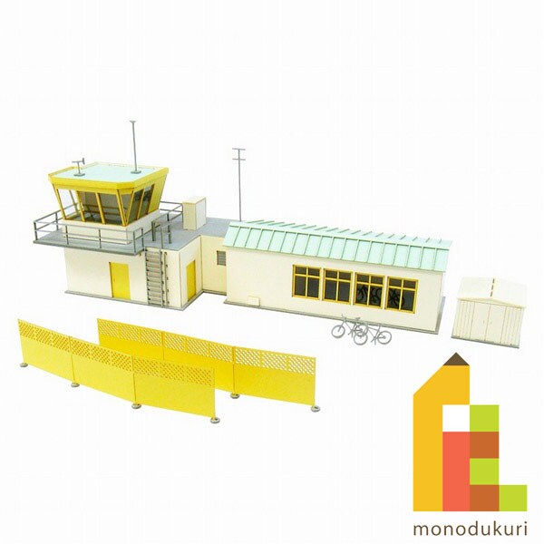 さんけい みにちゅあーとキット 飛行クラブ管理棟 (MK08-06)