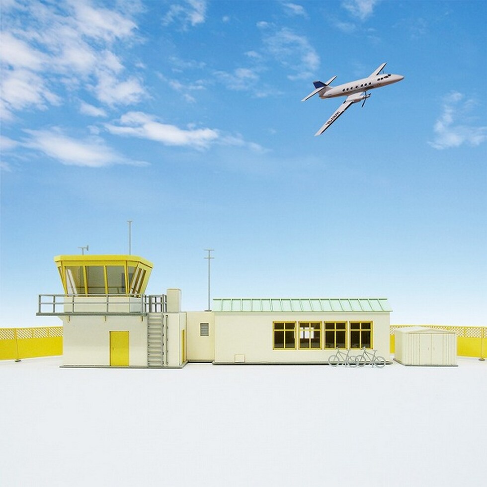 さんけい みにちゅあーとキット 飛行クラブ管理棟 (MK08-06)