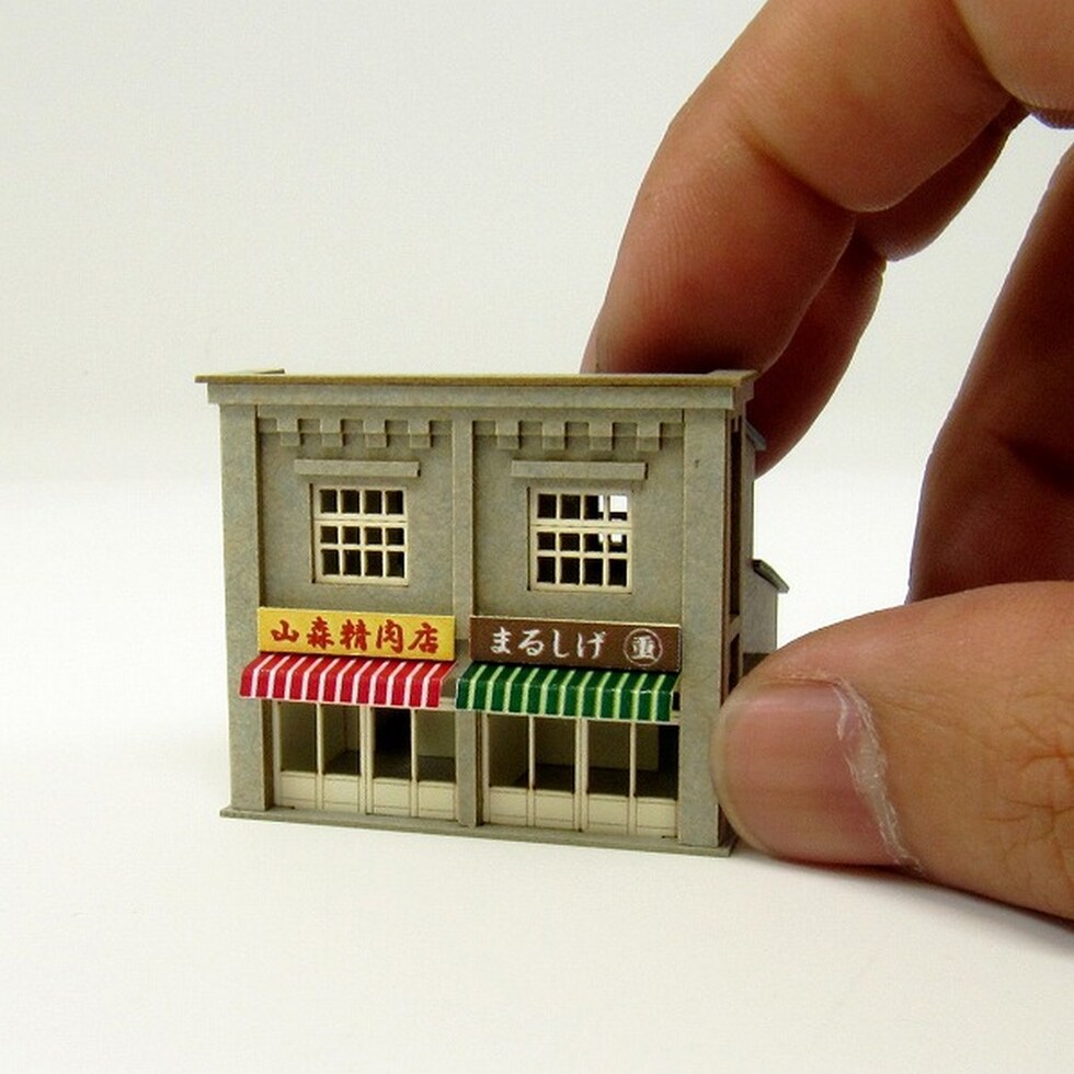 さんけい みにちゅあーと・プチ S=1/220 商店-4 (MP01-123)