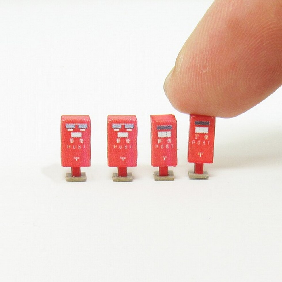 さんけい ジオラマ キット S=1/150 郵便ポストA (MP04-90)