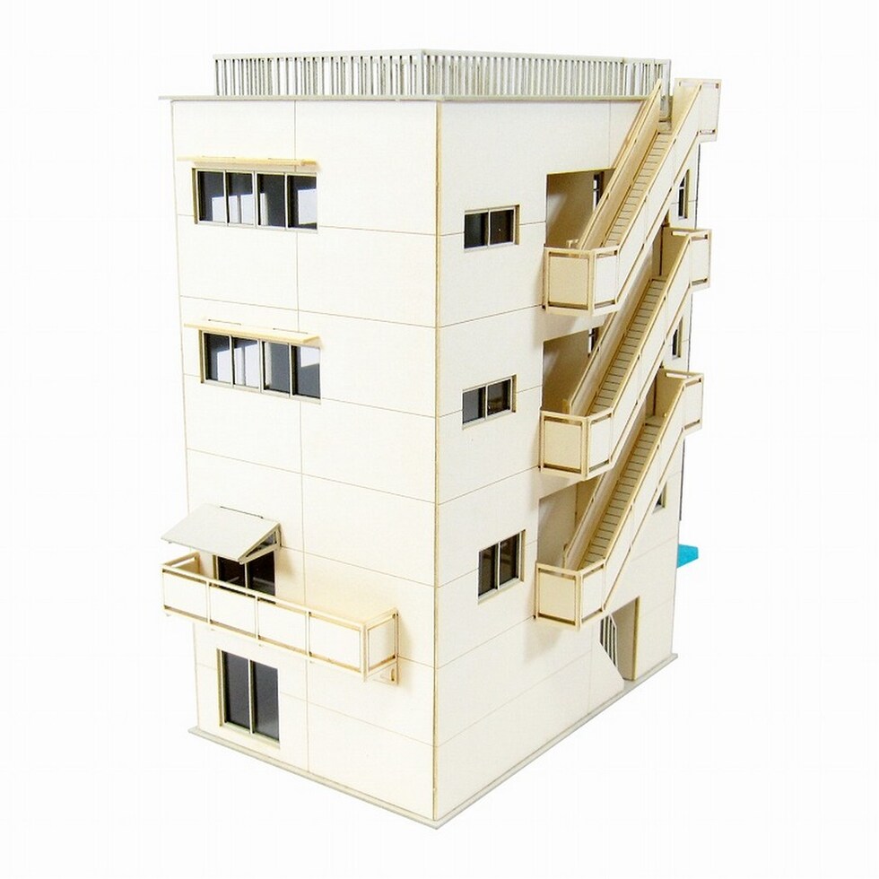 さんけい なつかしのジオラマシリーズS=1/150 ビルC (MP03-90)